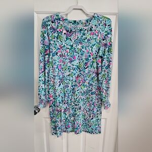 Lilly Pulitzer floral dress size medium